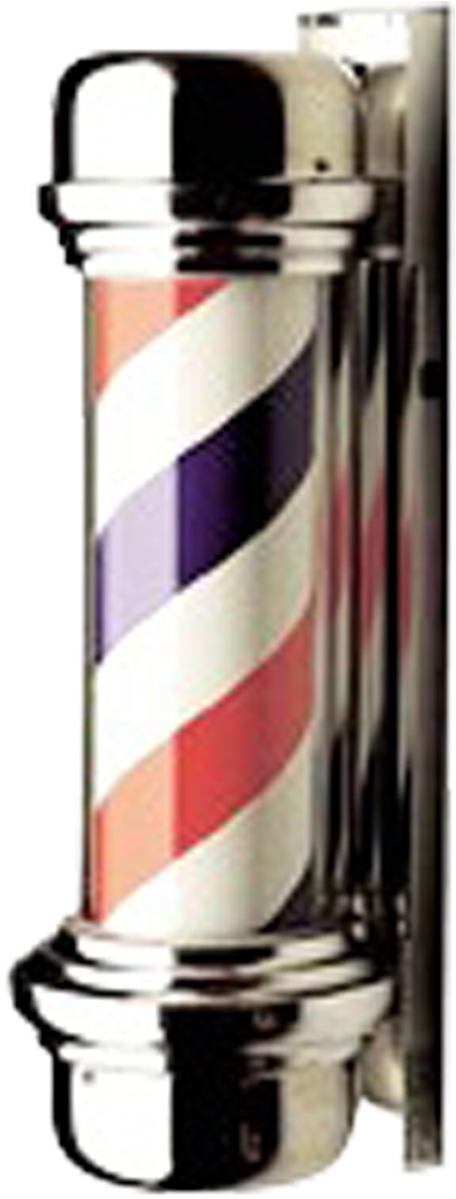 Classic Barber Pole Image