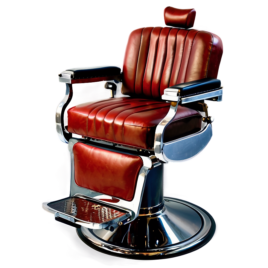 Classic Barber Salon Chair Png Cba96