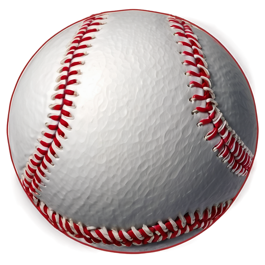 Classic Baseball Seams Design Png Woc