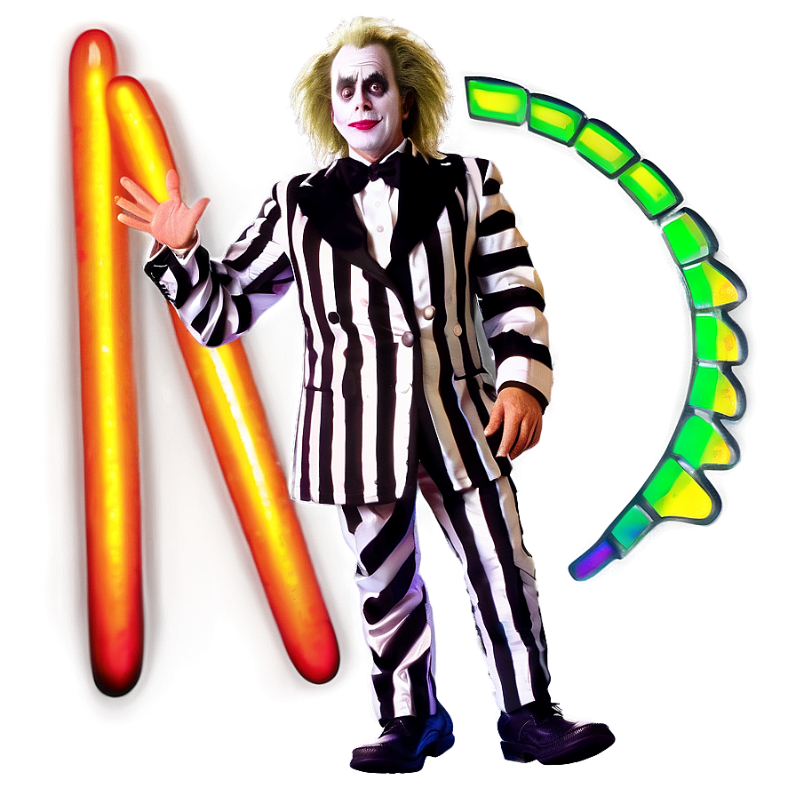 Classic Beetlejuice Character PNG rda74 PNG with transparent background