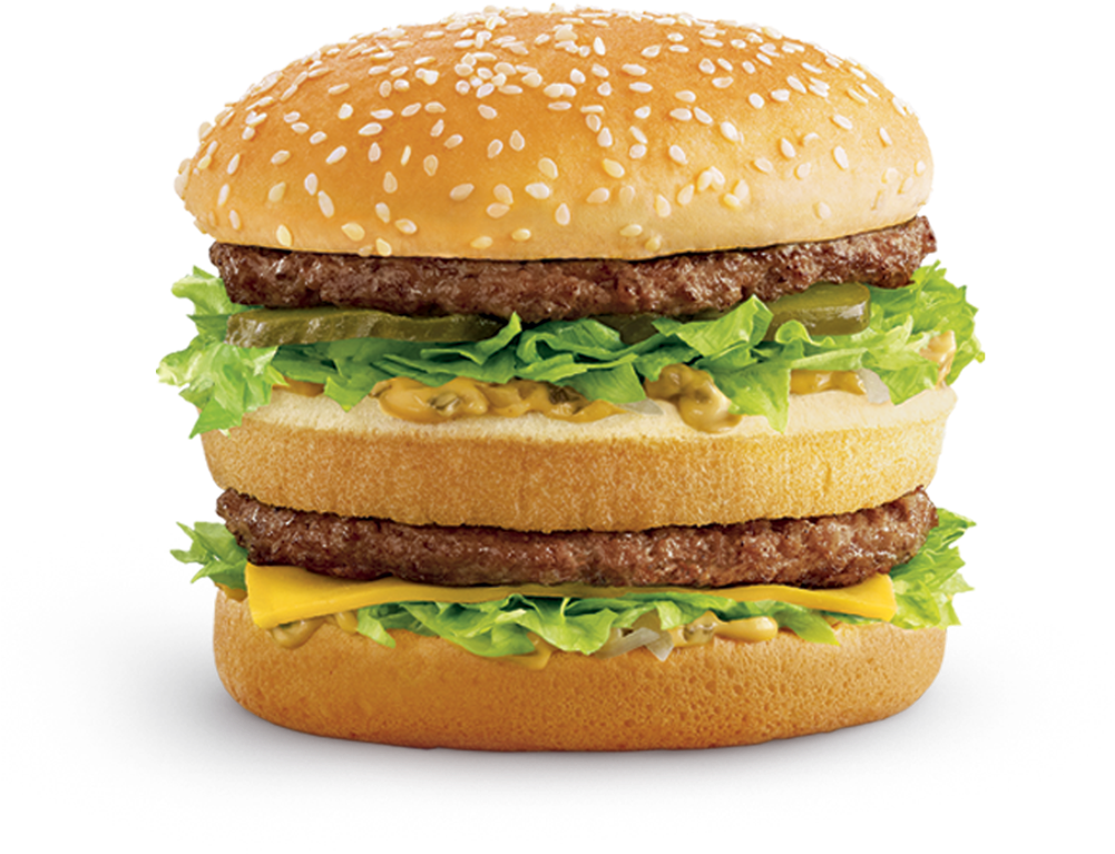 Whats In A Big Mac, HD Png Download PNG image with a transparent background, free high-resolution download