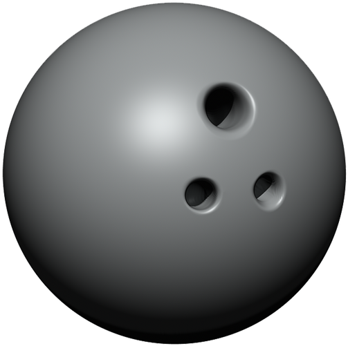 Classic Black Bowling Ball