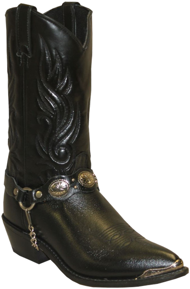 Classic Black Cowboy Boot