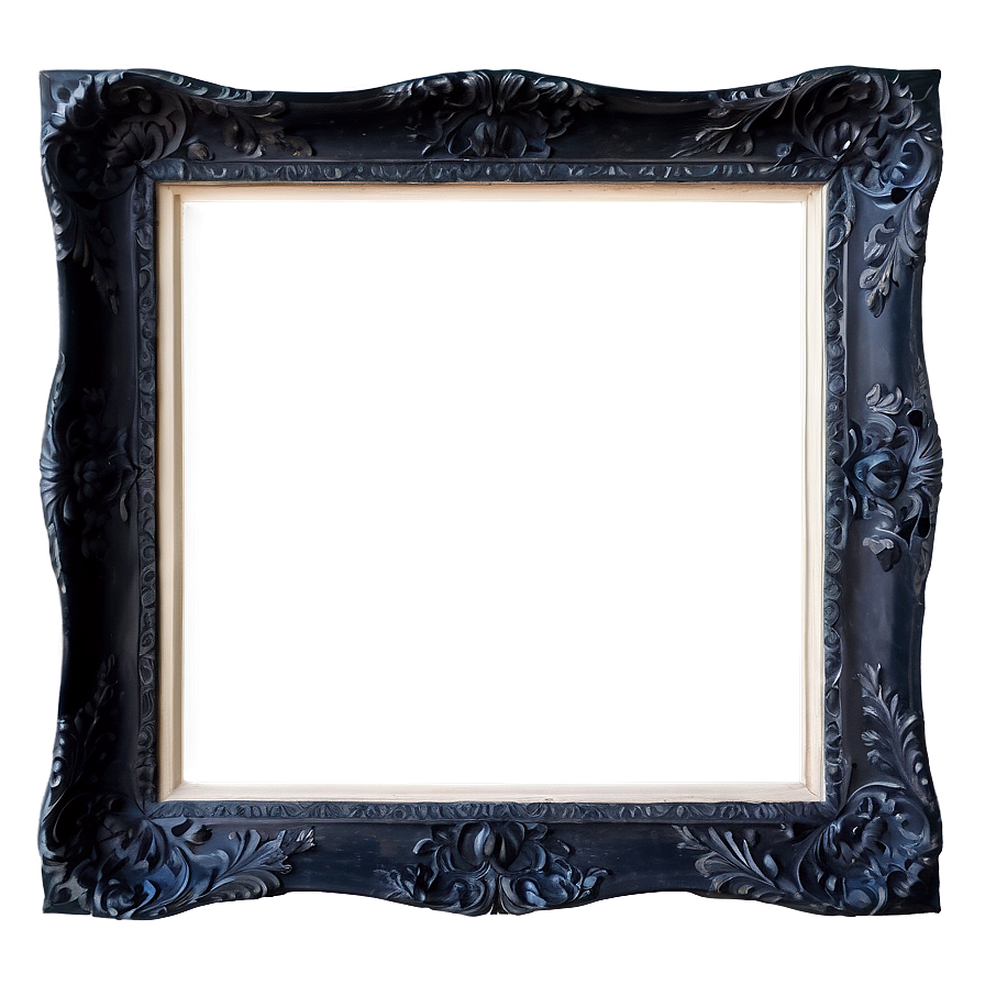 Classic Black Frame PNG 05252024 PNG image with a transparent background, free high-resolution download