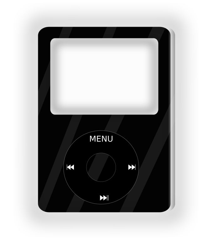 Classic Black Music Player