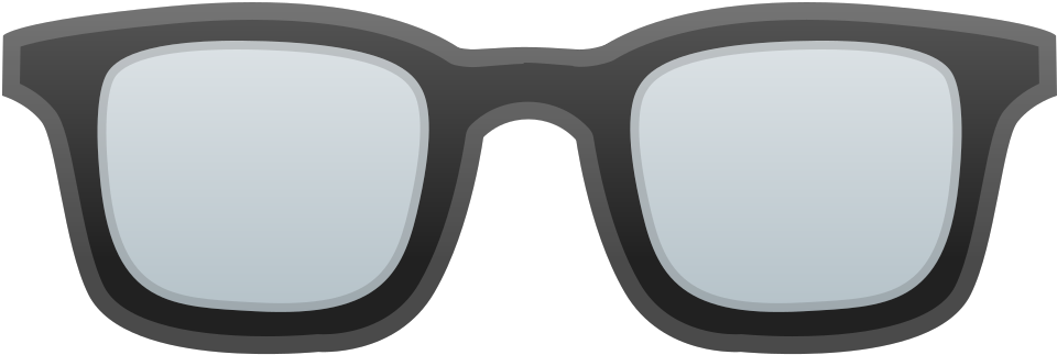 Glasses Icon - Glasses Emoji Png, Transparent Png PNG with transparent background