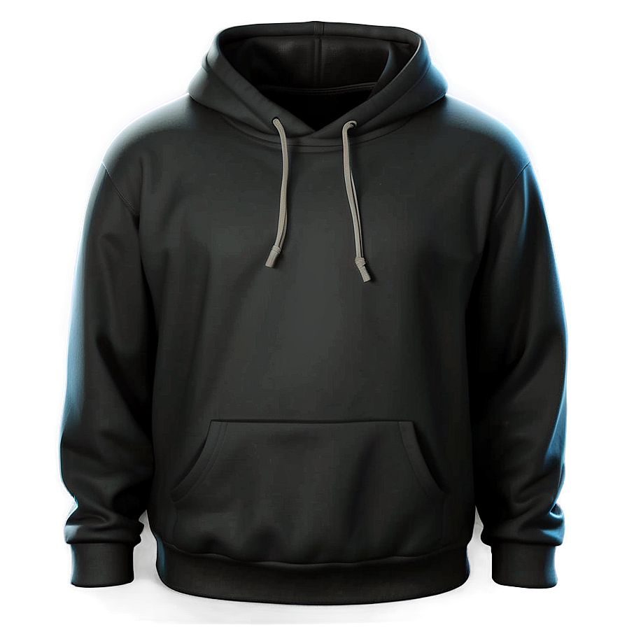 Classic Black Sweatshirt Png 06272024