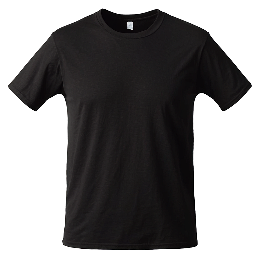 Classic Black Tee PNG uvr PNG image with a transparent background, free high-resolution download