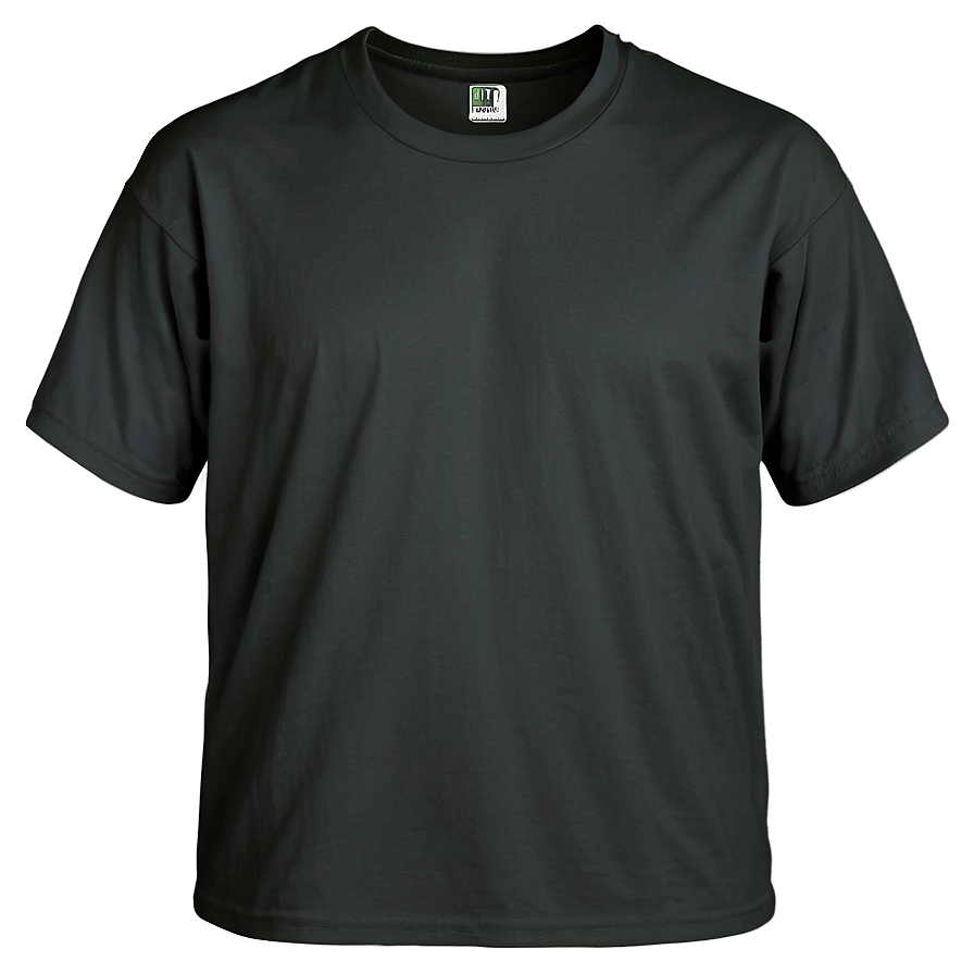 Classic Black Tee PNG vgi PNG image with a transparent background, free high-resolution download