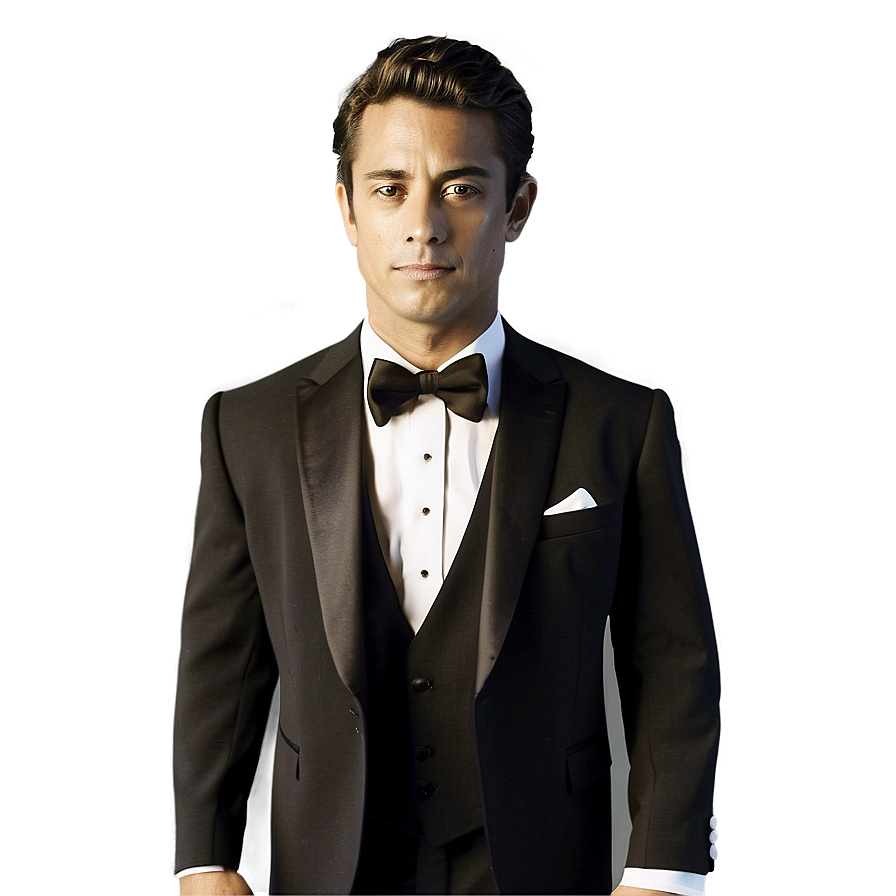 Classic Black Tie Png 46