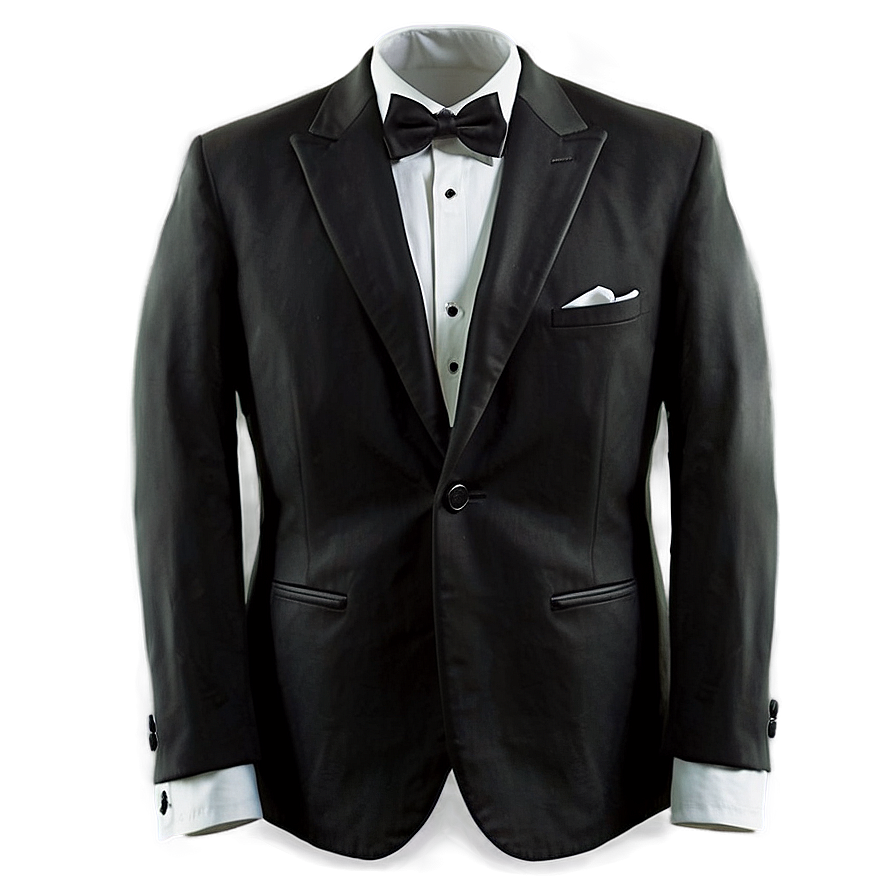 Classic Black Tuxedo PNG rky PNG with transparent background