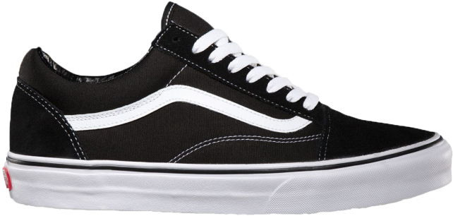 Classic Black Vans Sneaker