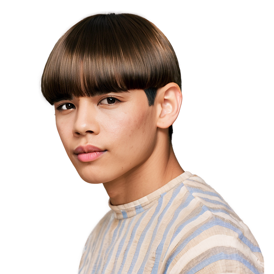 Classic Bowl Haircut Png Iae