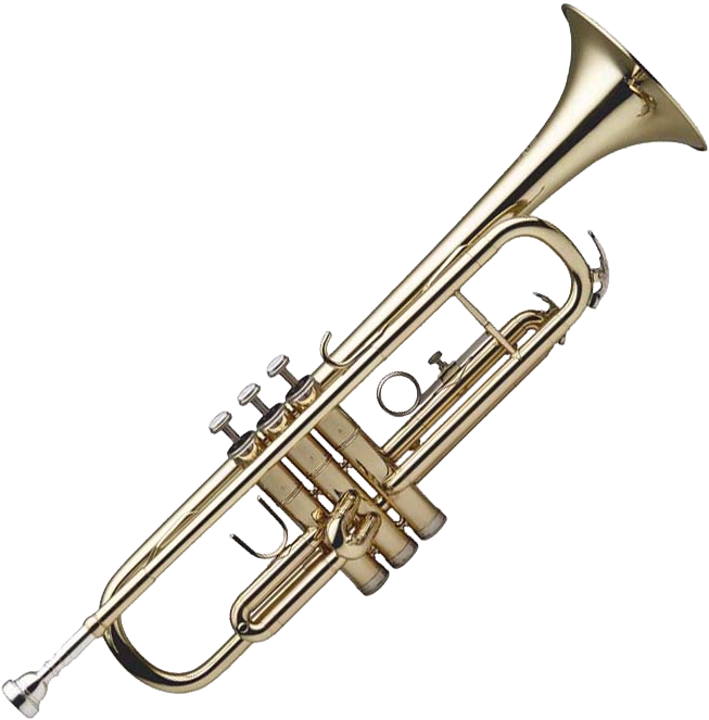 Cut Out Trumpet By Solstock On Clipart Library - Trumpet Transparent Background, HD Png Download PNG with transparent background