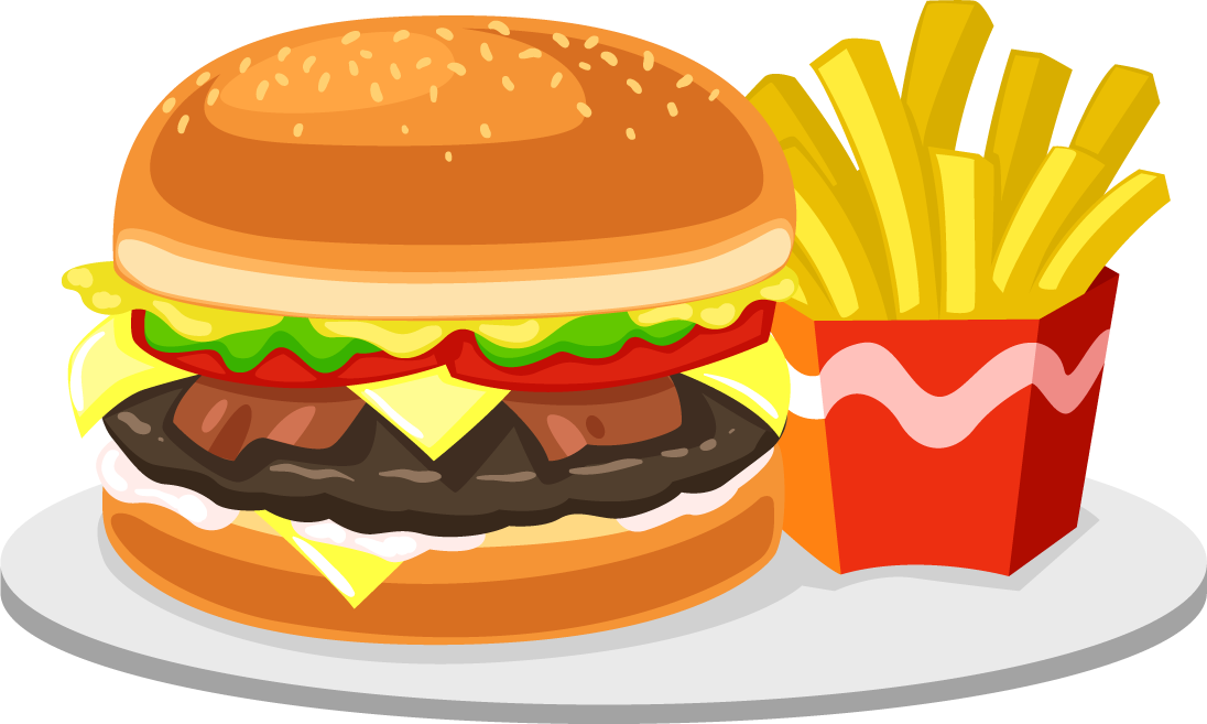 Food Png Transparent Free Images - Fast Food Clipart Png PNG with transparent background