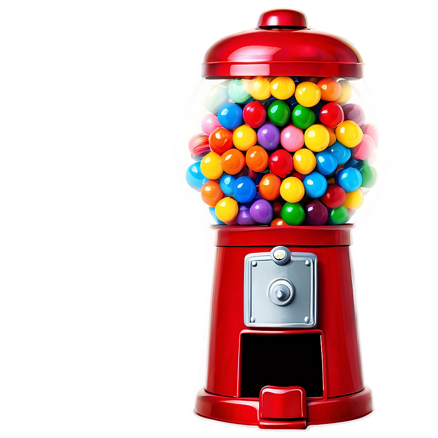 Classic Candy Gumball Machine Png 06292024