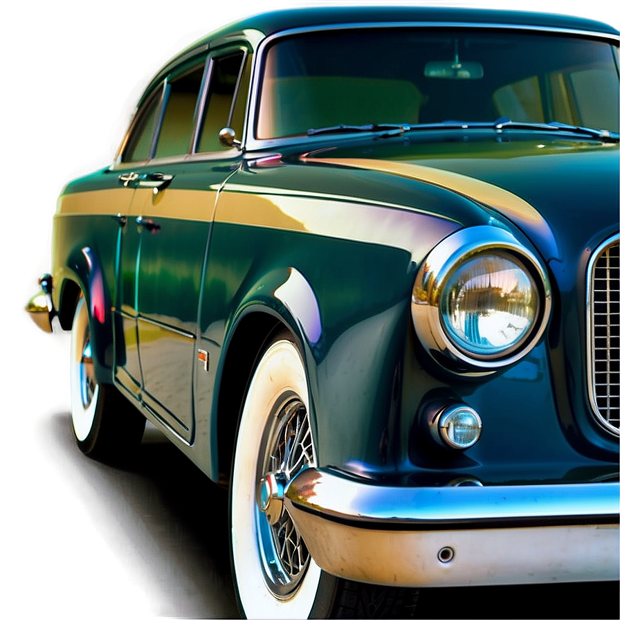 Classic Car Vector Art PNG 10 PNG image with a transparent background, free high-resolution download
