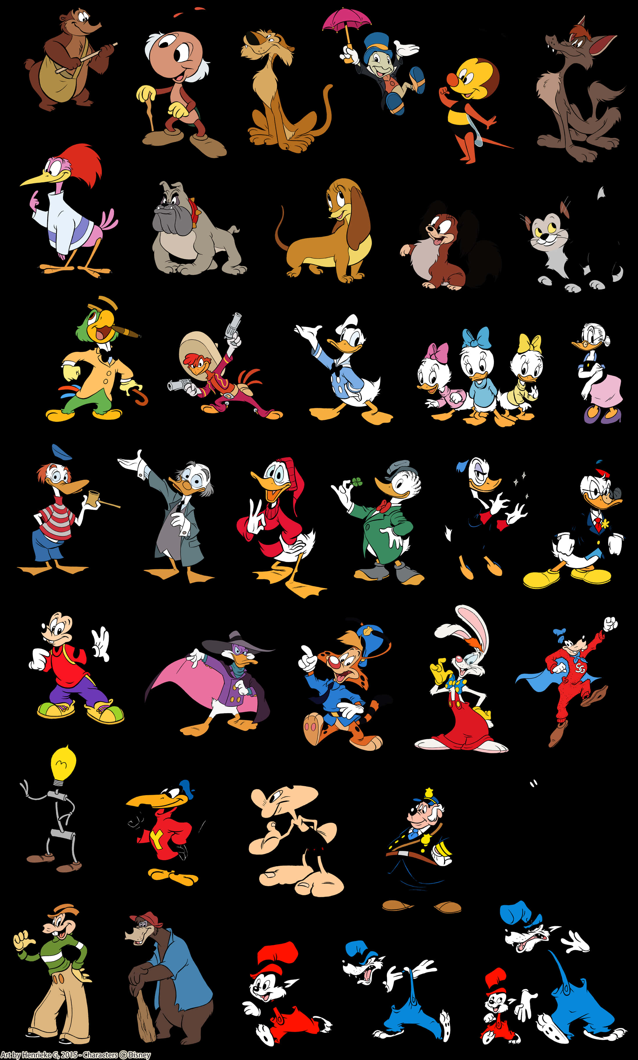 Classic Cartoon Characters Compilation