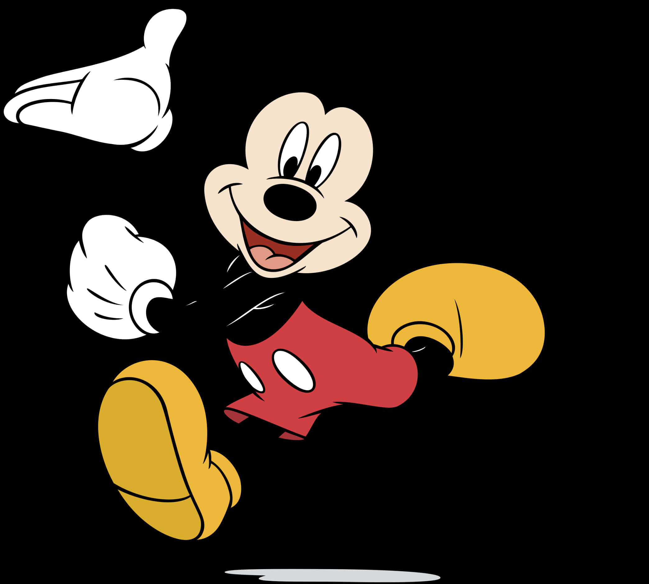 Classic Cartoon Mouse Character