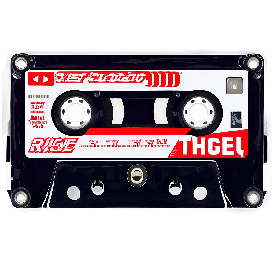 Classic Cassette Design PNG 05252024 PNG with transparent background