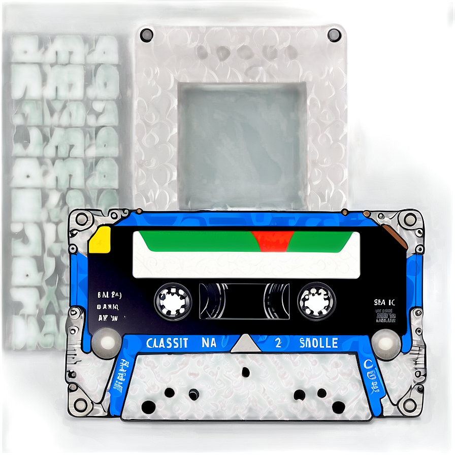 Classic Cassette Design PNG iee67 PNG with transparent background