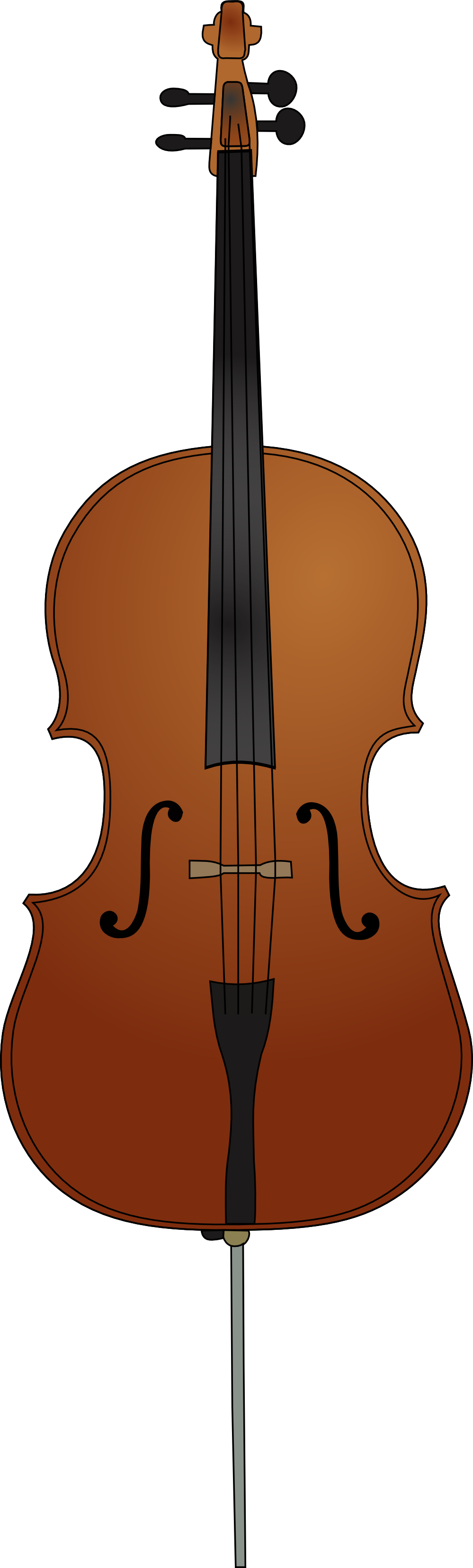 Cello Vector Violin - Cello Clipart, HD Png Download PNG image with a transparent background, free high-resolution download