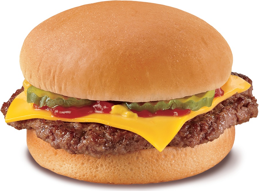 Cheeseburger Hamburger Chicken Fingers Fast Food Dq - Cheeseburger Transparent, HD Png Download PNG with transparent background