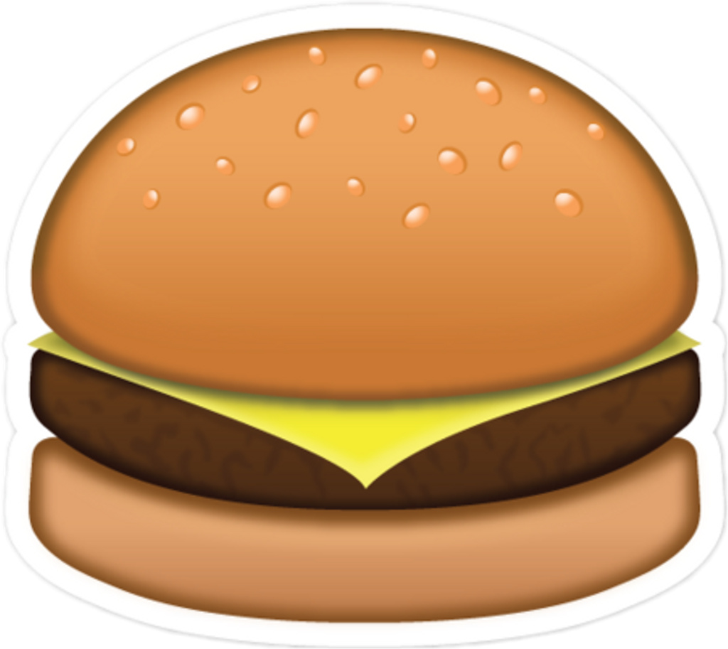 Classic Cheeseburger Emoji