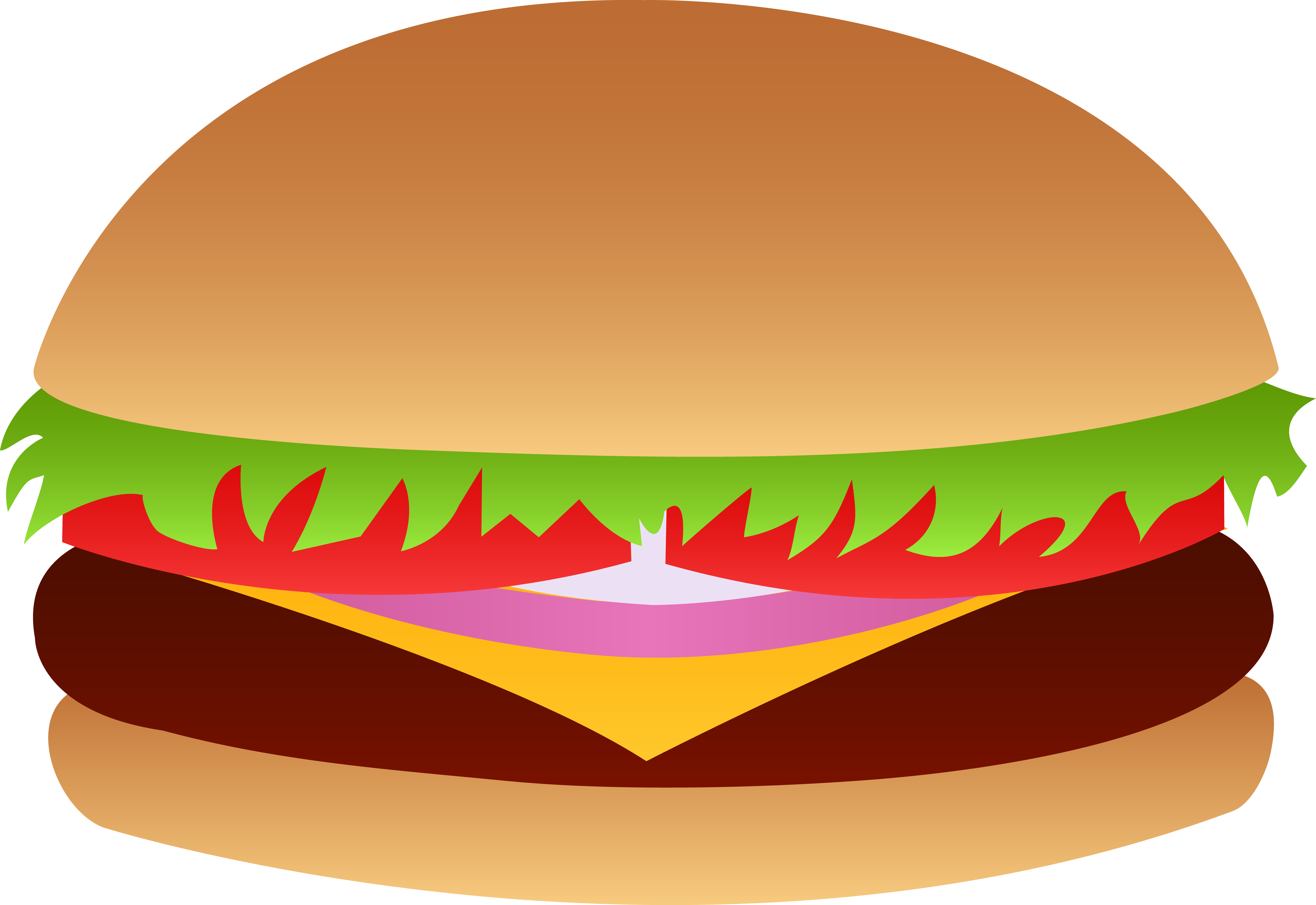 Classic Cheeseburger Illustration