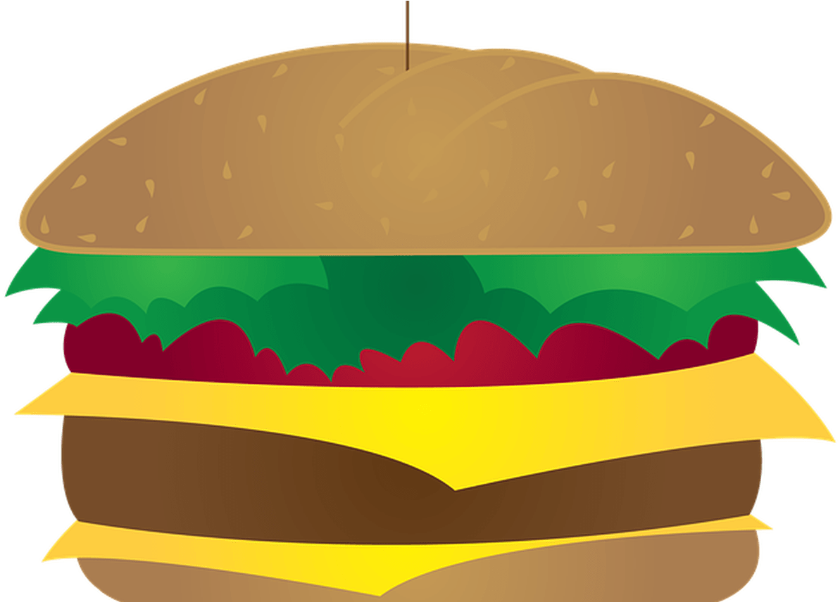 Cheeseburger Burger Fastfood Free Image On Pixabay - Cheeseburger, HD Png Download PNG with transparent background
