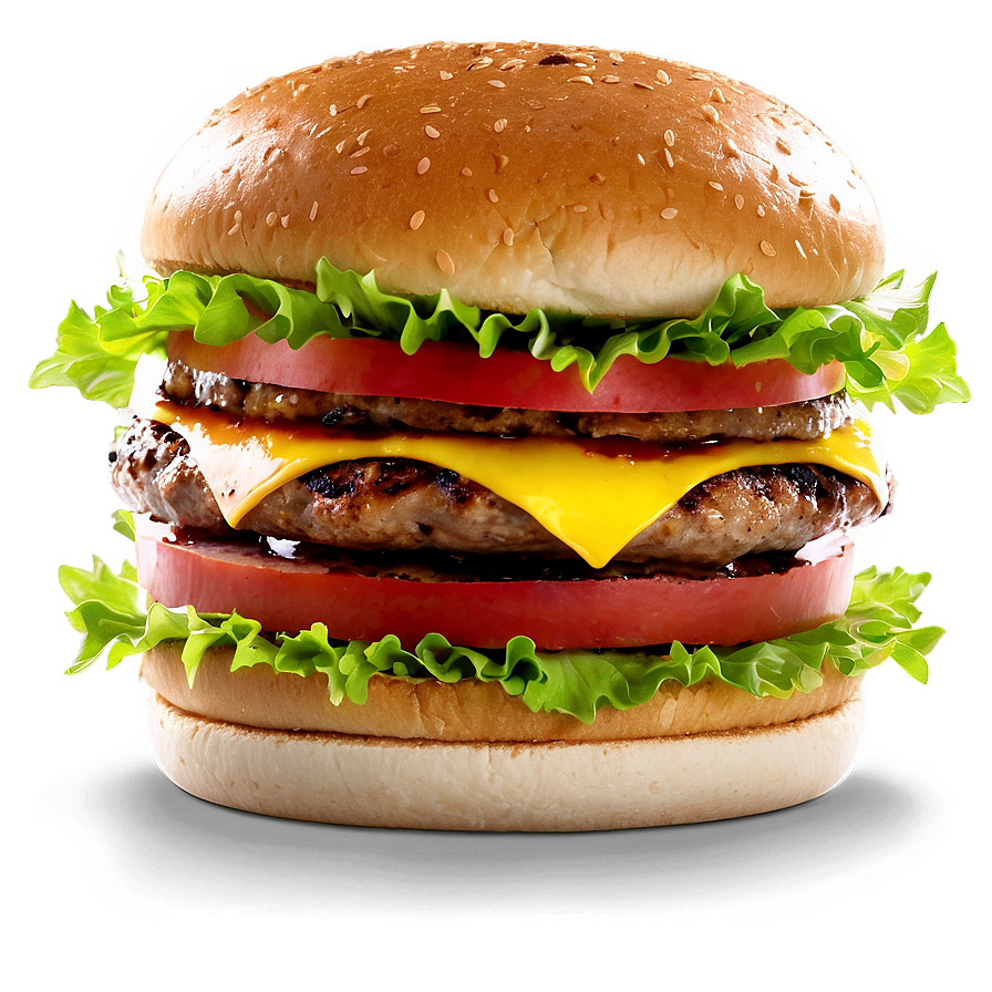 Classic Cheeseburger PNG 05042024 PNG with transparent background