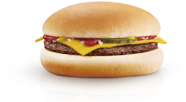 Cheeseburger Mcdonalds, HD Png Download PNG with transparent background