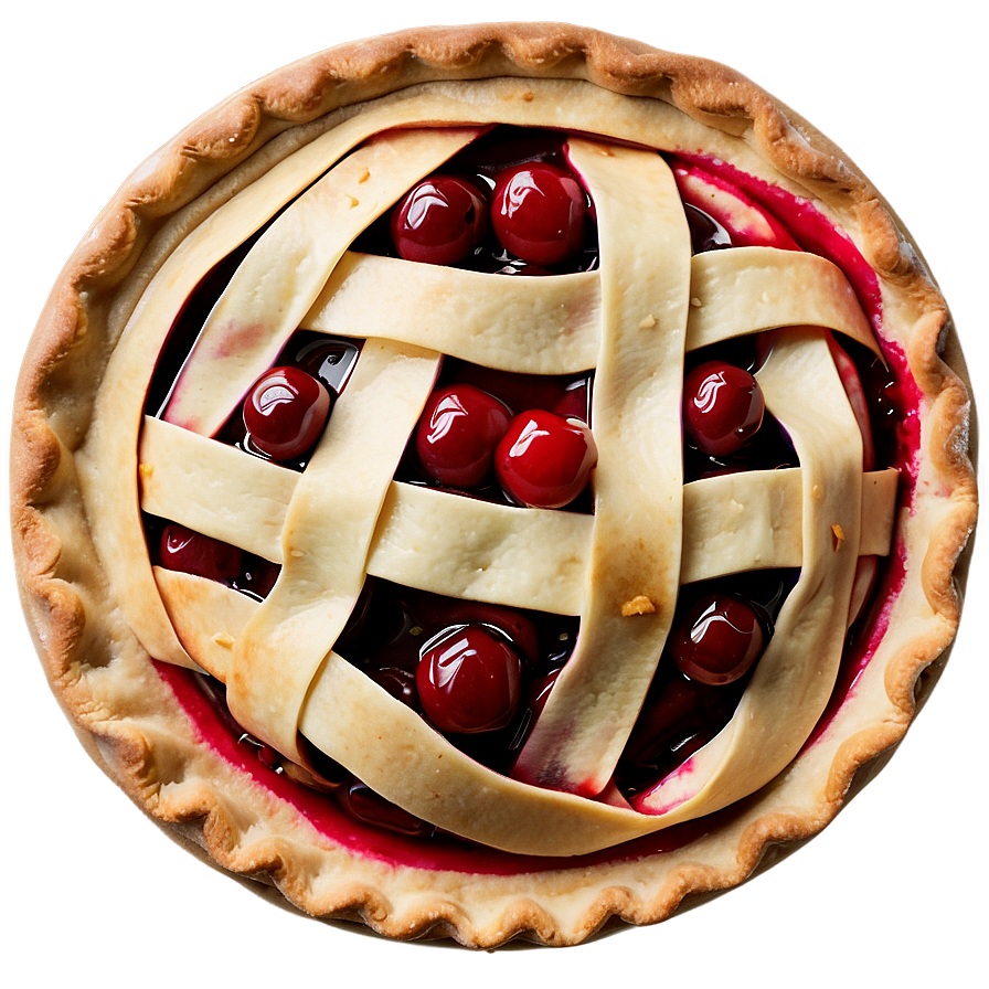 Classic Cherry Pie PNG aps PNG with transparent background