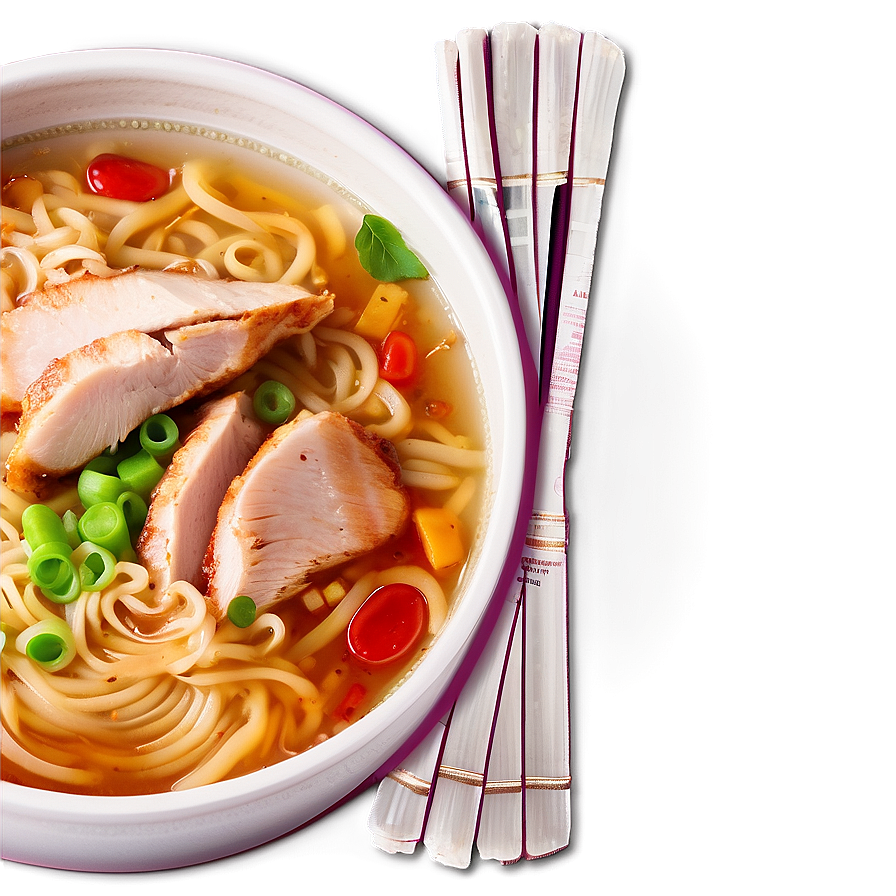 Classic Chicken Ramen Png Crt71