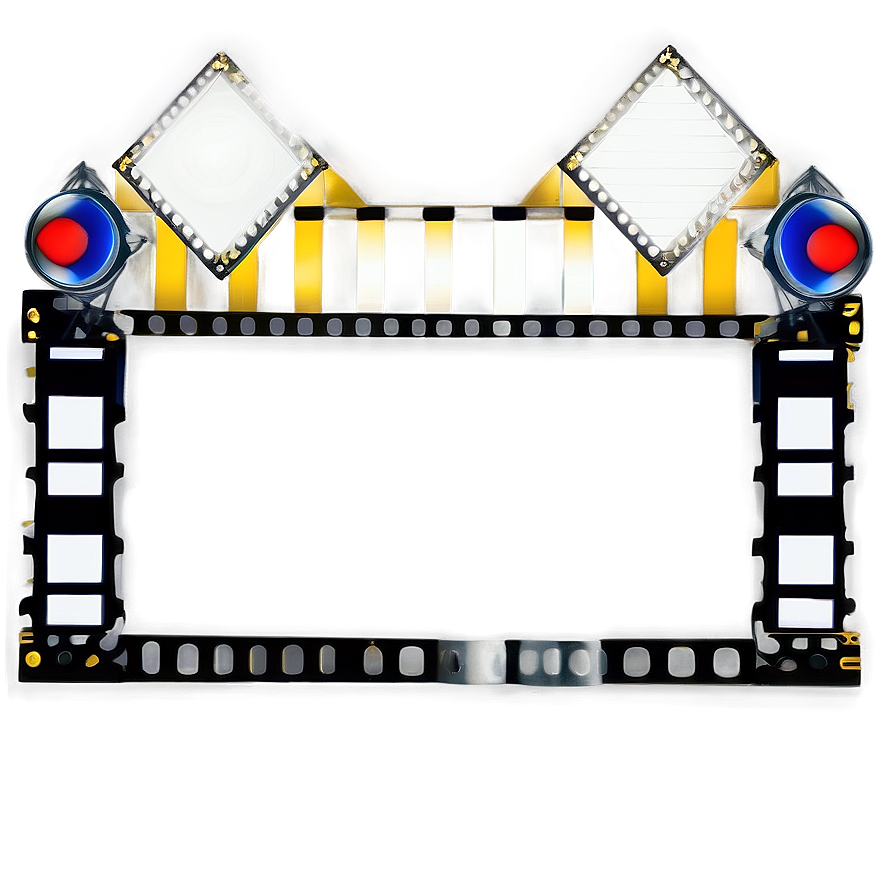 Classic Cinema Film Frame Png 58