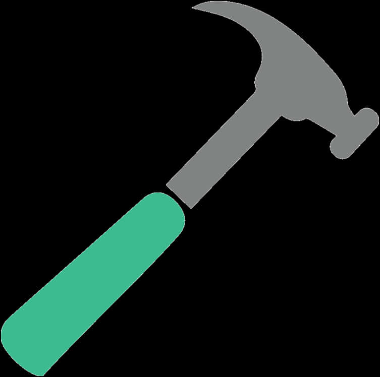 Classic Claw Hammer Icon PNG image with a transparent background, free high-resolution download
