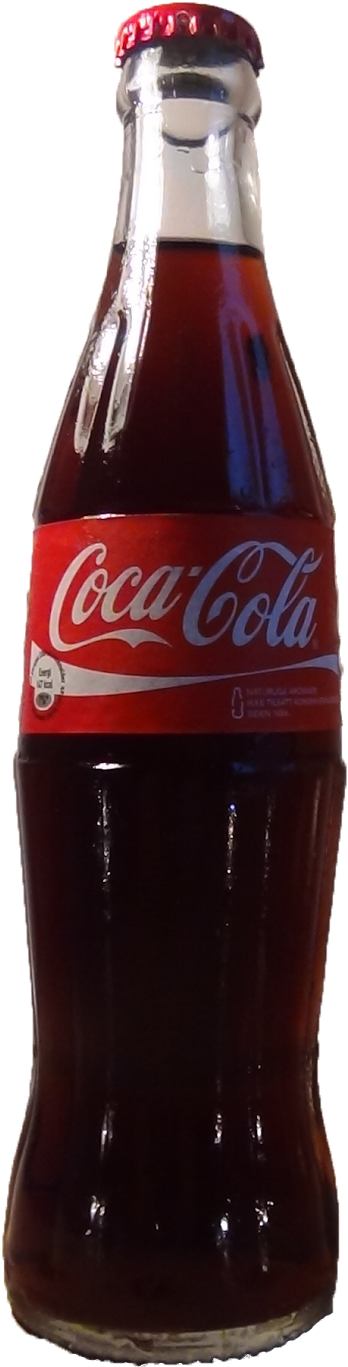 Classic Coca Cola Glass Bottle