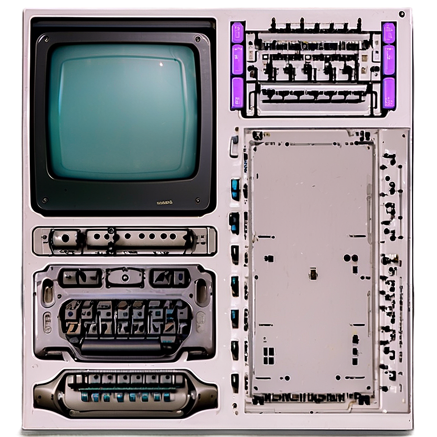 Classic Computer Design PNG 96 PNG image with a transparent background, free high-resolution download