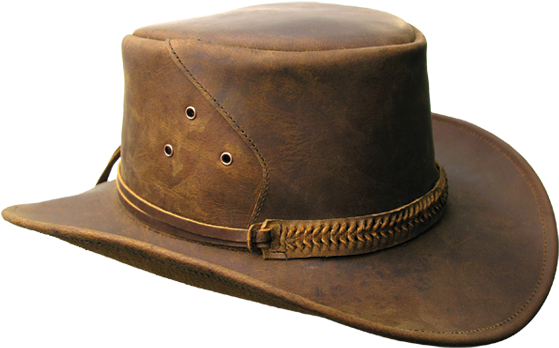 Classic Cowboy Hat Leather