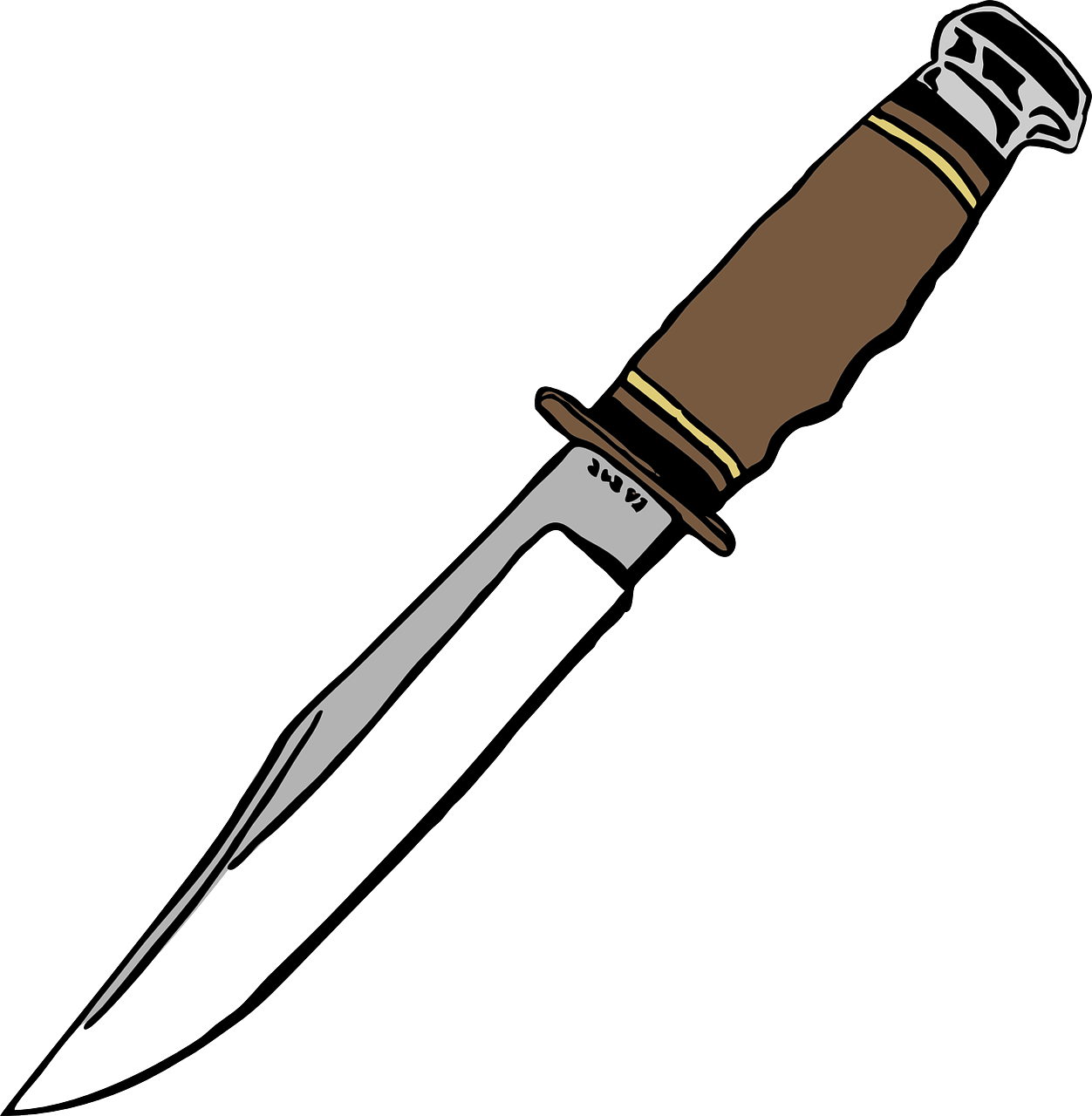 Hunting Knife Clip Art, HD Png Download PNG with transparent background