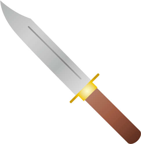 Bowie-knife - Bowie Knife, HD Png Download PNG with transparent background