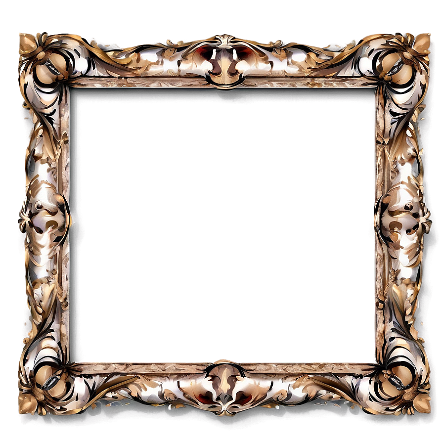 Classic Decorative Frame Png Pfm