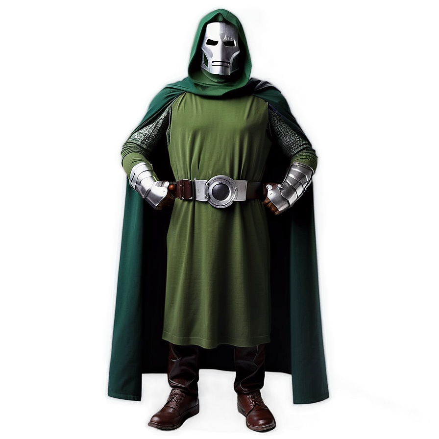 Classic Dr Doom Costume Png 06252024