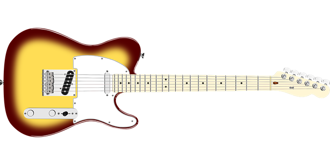 Classic Electric Guitar Sunburst Finish