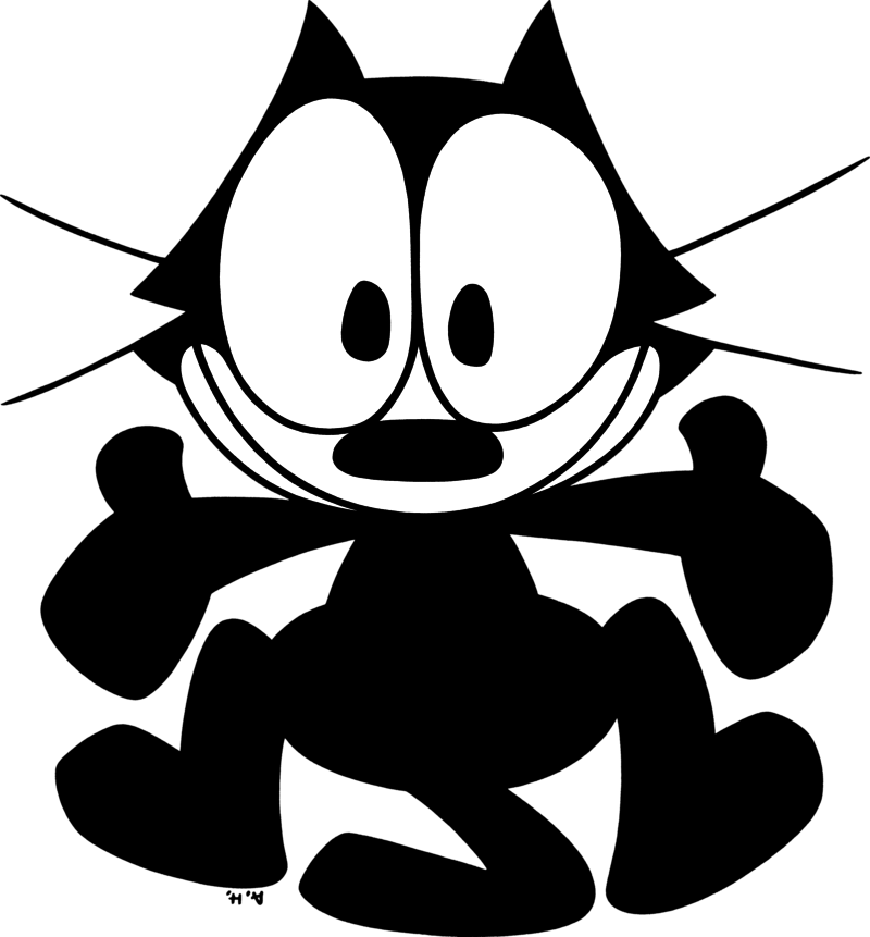 Classic Felix The Cat Animation