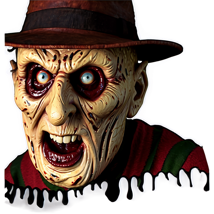 Classic Freddy Krueger Png 05232024