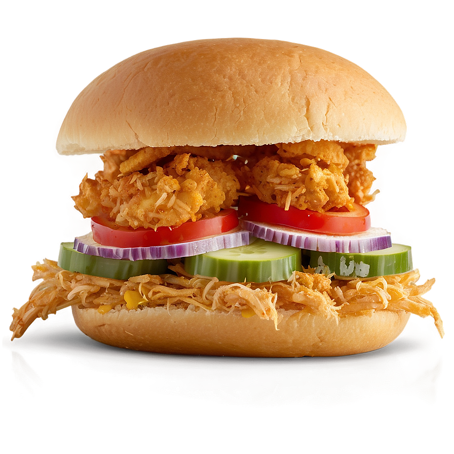 Classic Fried Chicken Sandwich Png 93