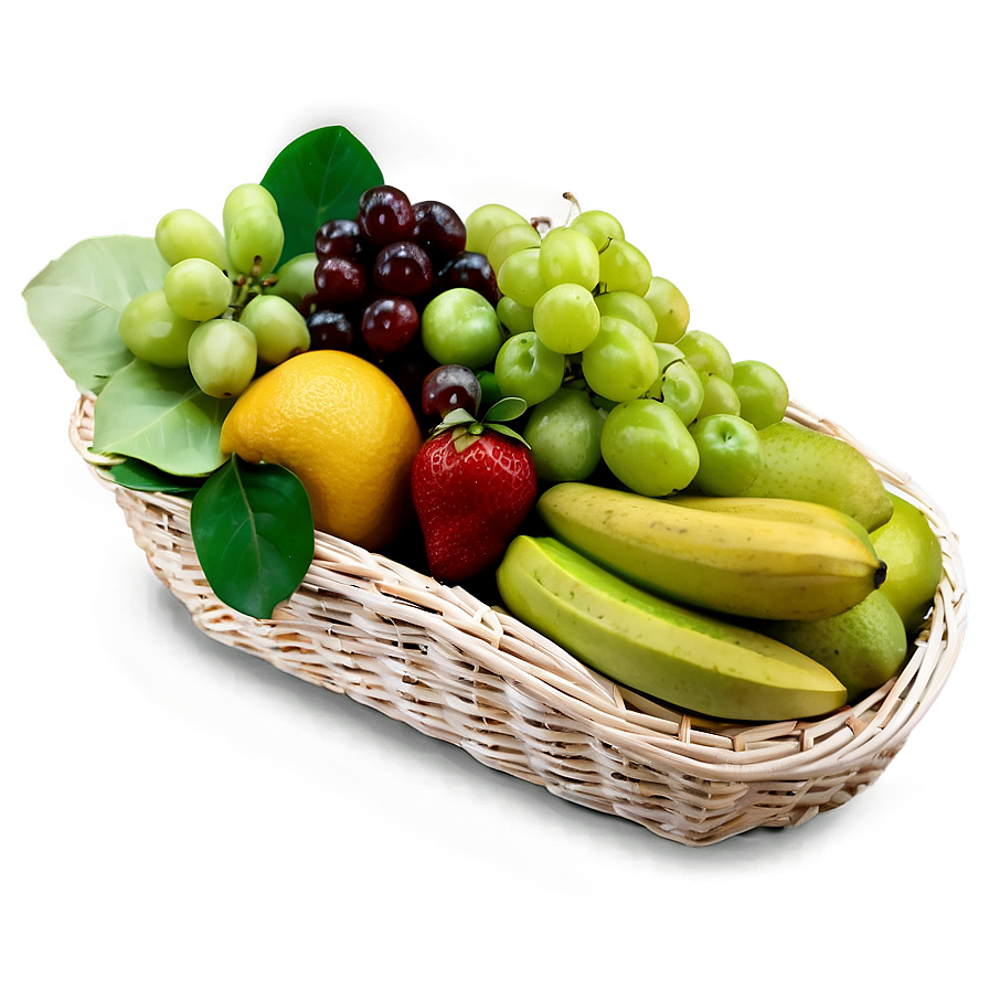 Classic Fruit Basket Png Njc