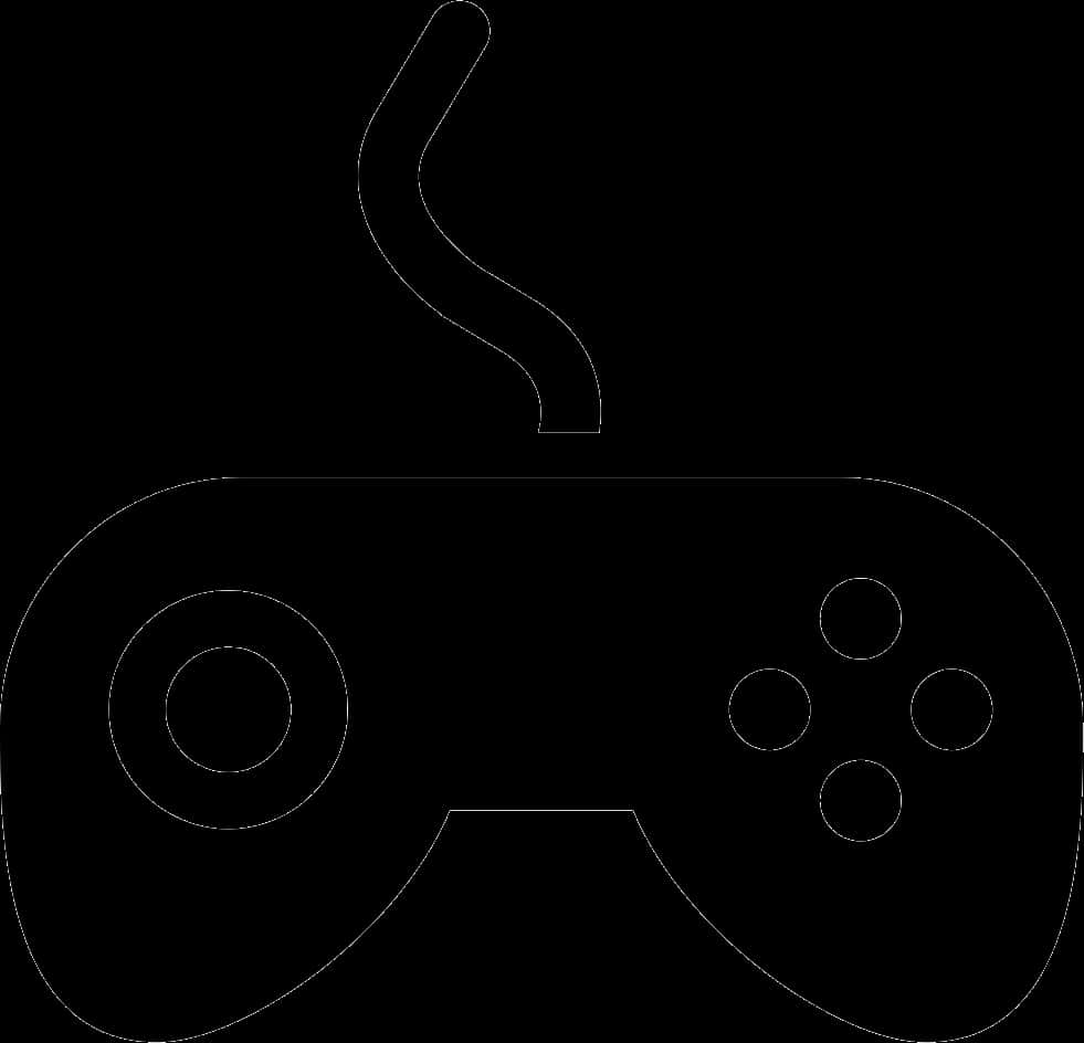 Classic Game Controller Outline