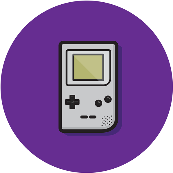 Classic Gameboy Vector Illustration